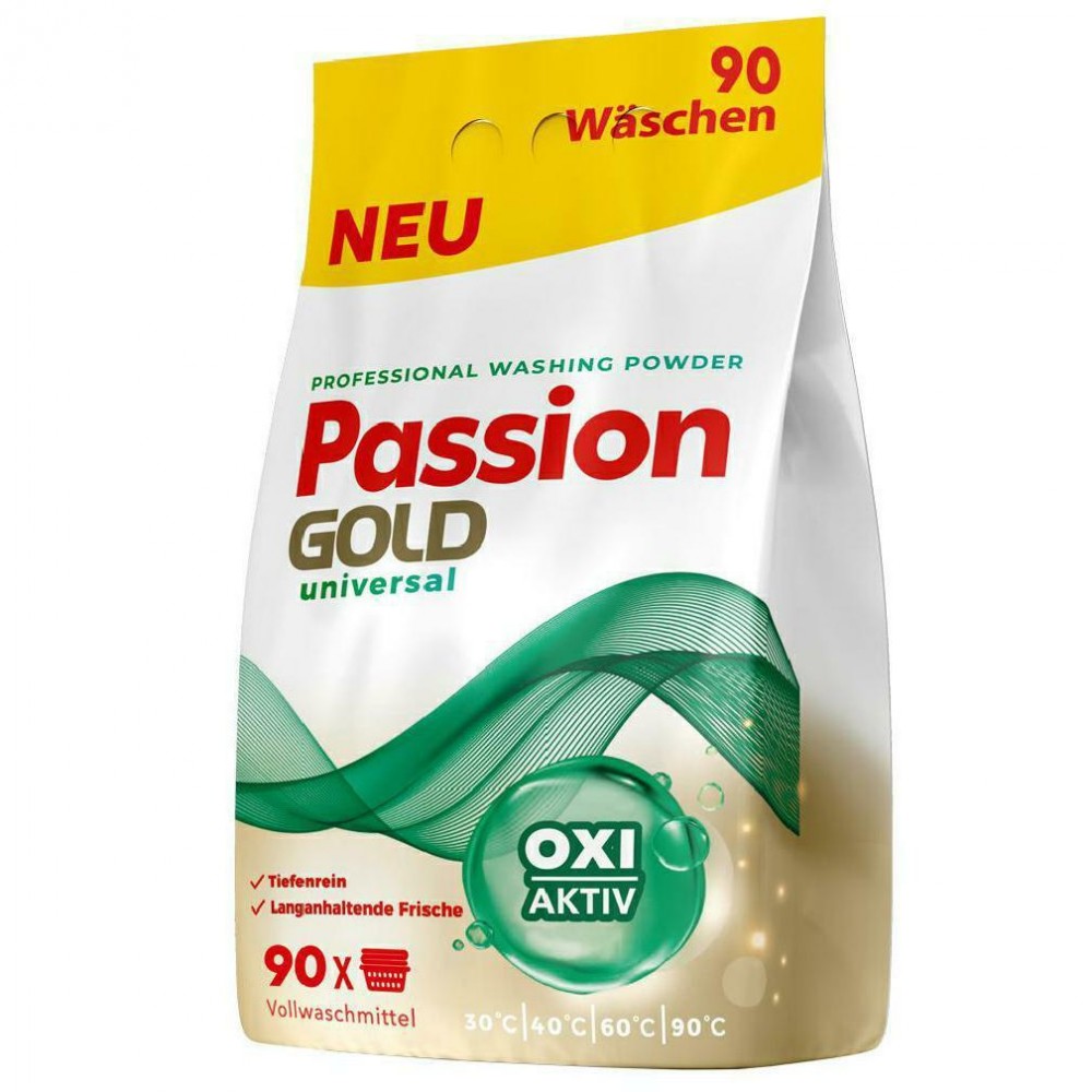 Пральний порошок Passion Gold Universal prof 5,4 кг, 90 циклів прання, п/е (4260145998983)