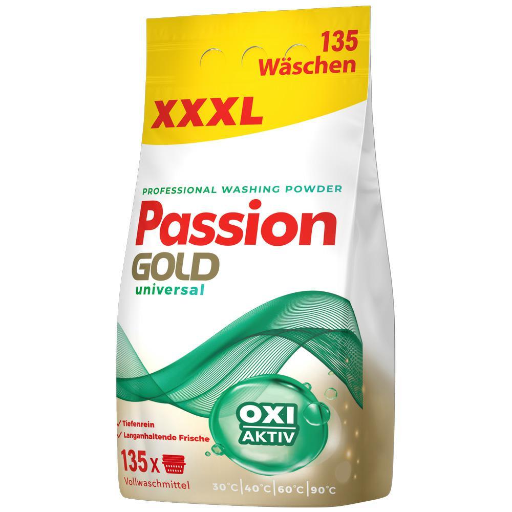 Пральний порошок Passion Gold Universal prof 8,1 кг, 135 циклів прання, п/е (4260145998907)