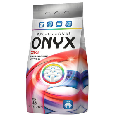 Пральный порошок ONYX Professional Color 8,4 кг, для кольорових речей, 140 циклів прання, (4260145998488)