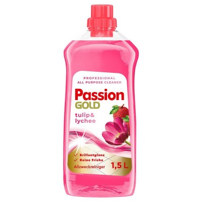 Напольная жидкость Passion Gold Allzweckreiniger Tulip & Lychee 1,5 л, (4260145999515)