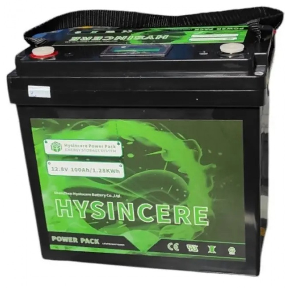 Аккумуляторная батарея HYSINCERE LiFePO4 12.8V 100Ah 1280Wh (HYSINCERE12.8V100Ah)