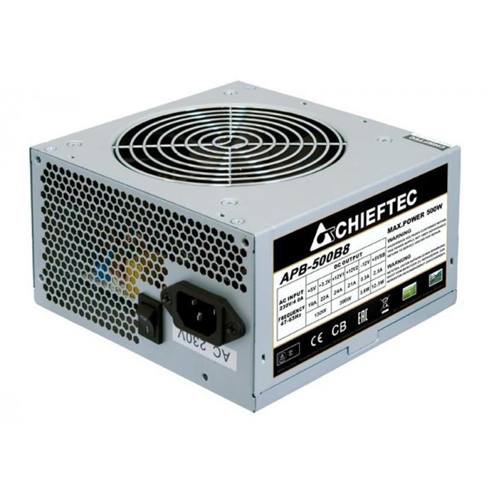 Блок питания Chieftec APB-500B8 Value 500W bulk