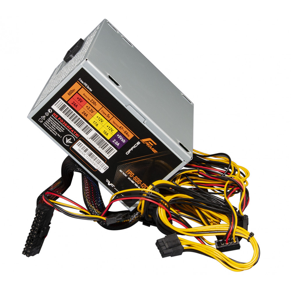 Блок питания Frime FPO-600-12C_OEM (без кабеля питания)