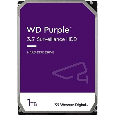 Накопитель HDD SATA 1.0TB WD Purple 5400rpm 64MB (WD11PURZ)