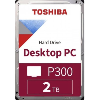 Накопичувач HDD SATA 2.0TB Toshiba P300 7200rpm 256MB (HDWD320UZSVA)