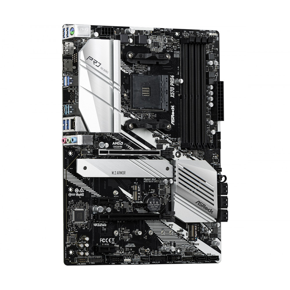 Материнская плата ASRock X570 Pro4 Socket AM4