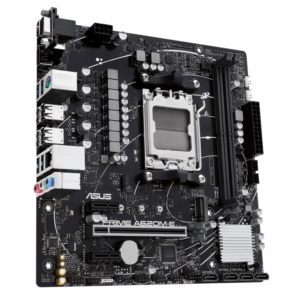 Материнська плата Asus Prime A620M-E Socket AM5