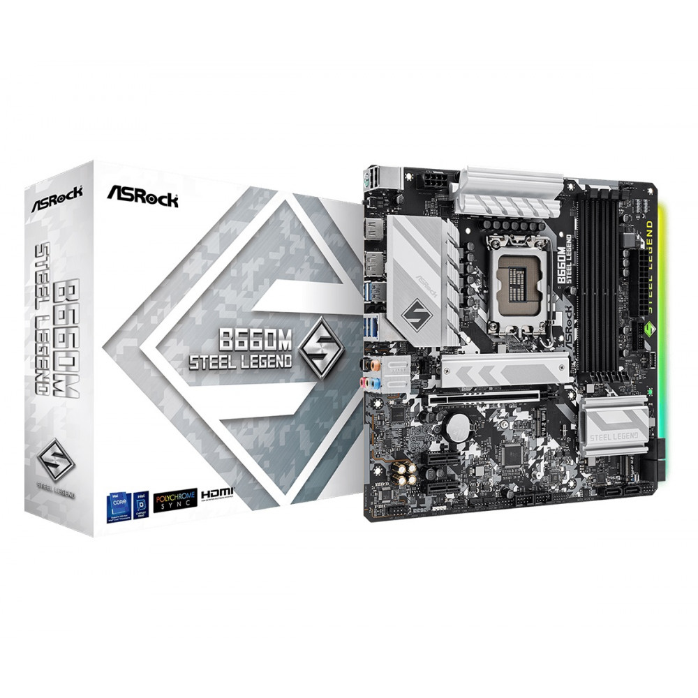 Материнська плата ASRock B660M Steel Legend Socket 1700