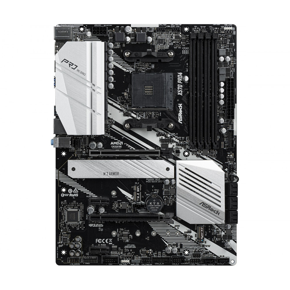 Материнская плата ASRock X570 Pro4 Socket AM4