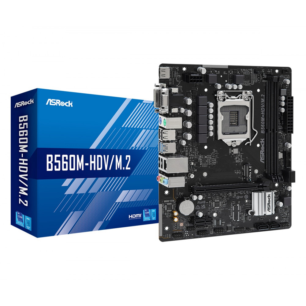 Материнская плата ASRock B560M-HDV/M.2 Socket 1200