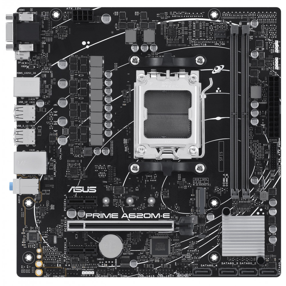Материнська плата Asus Prime A620M-E Socket AM5