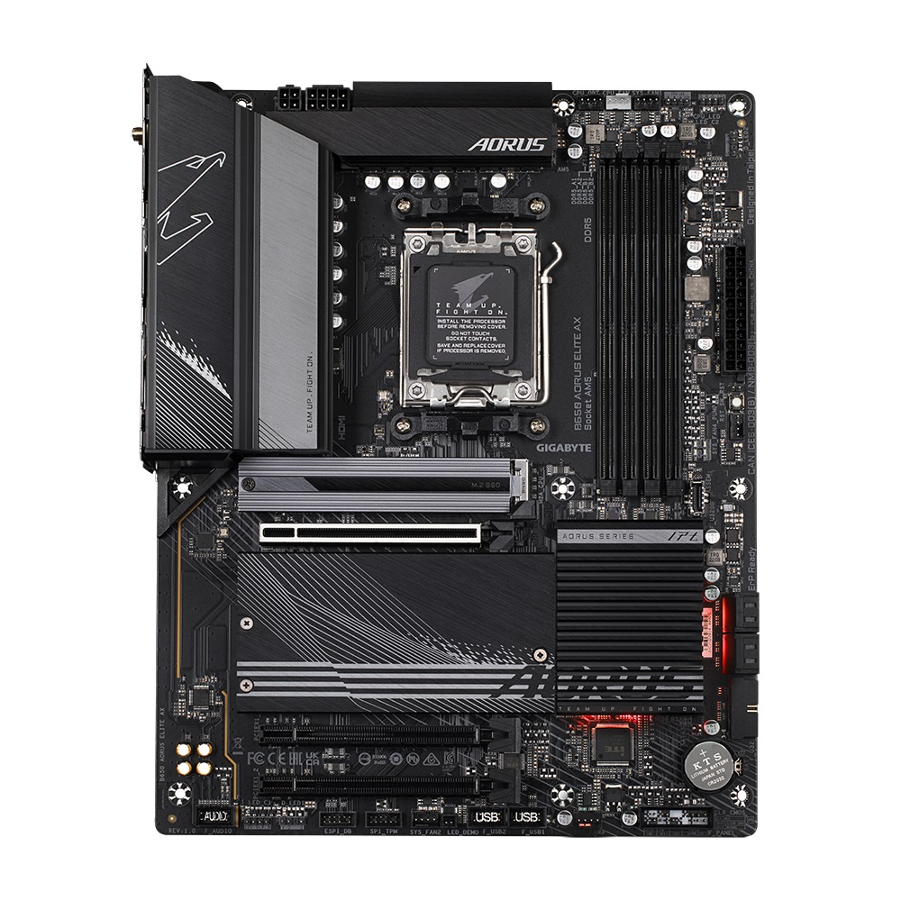 Материнская плата Gigabyte B650-M Aorus Elite AX Socket AM5