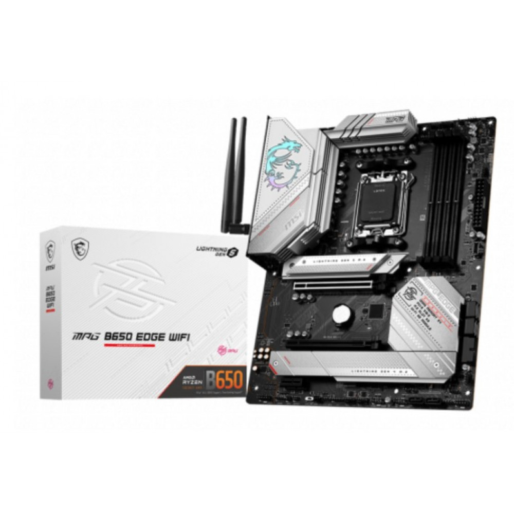 Материнська плата MSI MPG B650 Edge WIFI Socket AM5