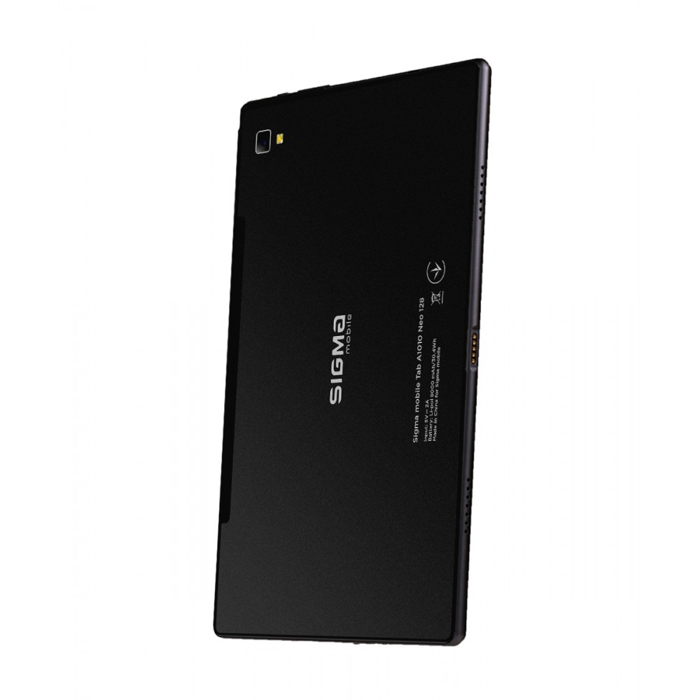 Планшет Sigma mobile Tab A1010 Neo 4/128GB 4G Dual Sim Black+чохол-книжка