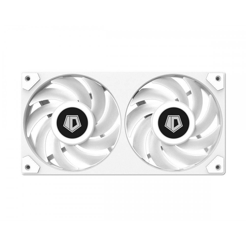 Вентилятор ID-Cooling Icefan 240 ARGB Snow, 245x125x27мм, 3-pin, 4-pin PWM, белый