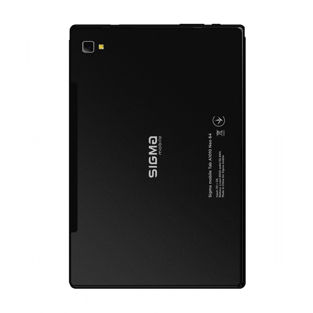 Планшет Sigma mobile Tab A1010 Neo 4/64GB 4G Dual Sim Black+чехол-книга
