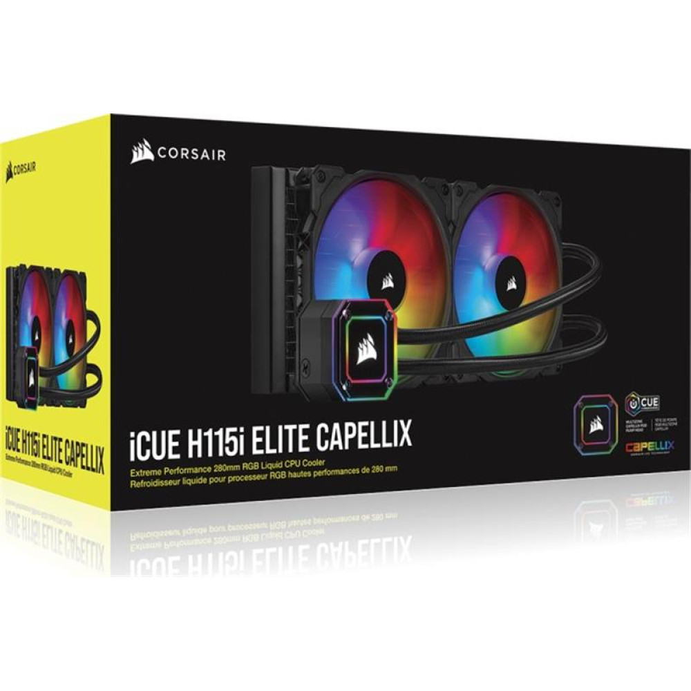 Система водяного охлаждения Corsair iCUE H115i Elite Capellix RGB (CW-9060047-WW)