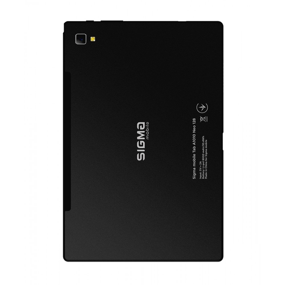 Планшет Sigma mobile Tab A1010 Neo 4/128GB 4G Dual Sim Black+чехол-книга