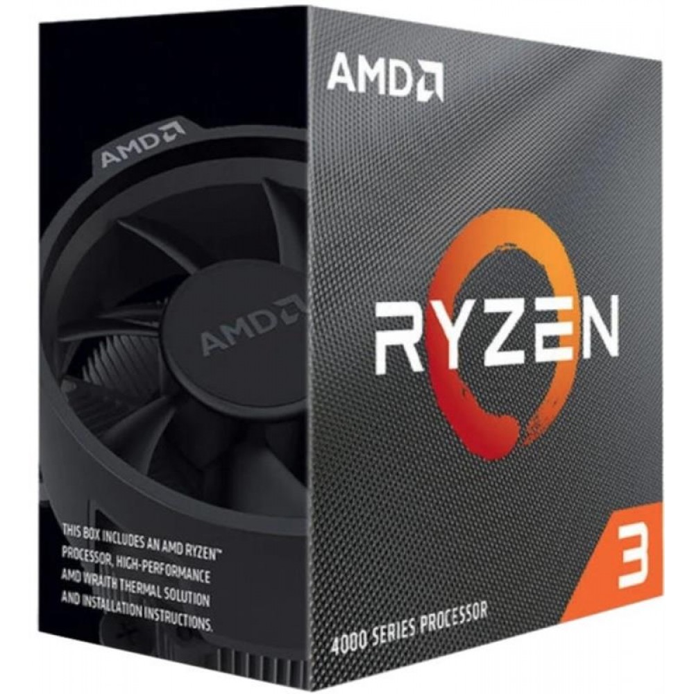 Процессор AMD Ryzen 3 4100 (3.8GHz 4MB 65W AM4) Box (100-100000510BOX)