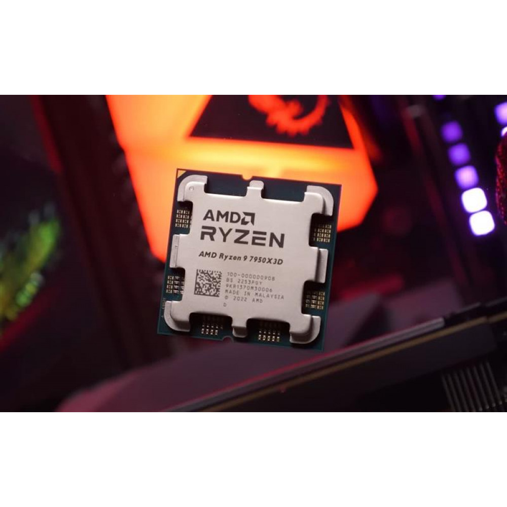 Процессор AMD Ryzen 9 7950X3D (4.2GHz 128MB 120W AM5) Box (100-100000908WOF)