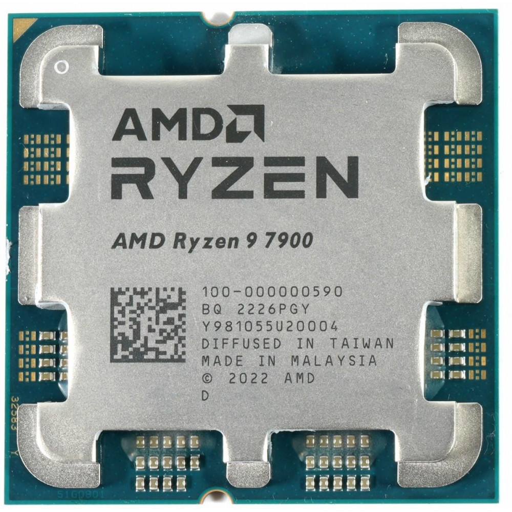 Процессор AMD Ryzen 9 7900 (3.7GHz 64MB 65W AM5) Box (100-100000590BOX)