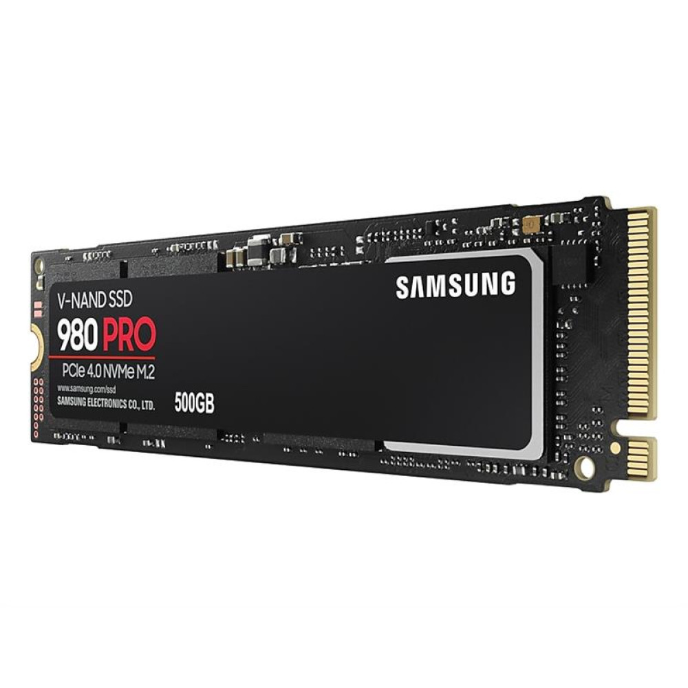 Накопитель SSD 500GB Samsung 980 PRO M.2 PCIe 4.0 x4 NVMe V-NAND MLC (MZ-V8P500BW)