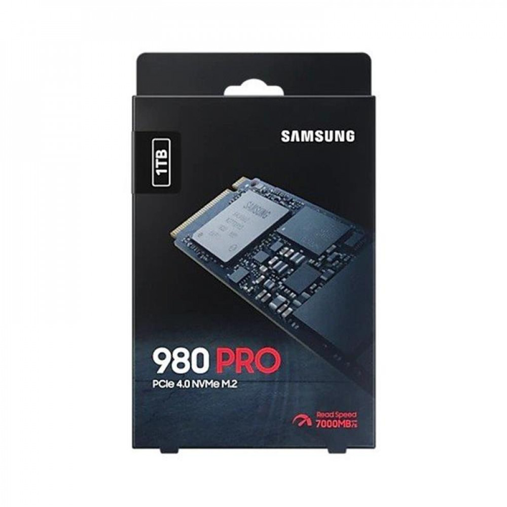 Накопичувач SSD 1ТB Samsung 980 PRO M.2 2280 PCIe 4.0 x4 NVMe V-NAND MLC (MZ-V8P1T0BW)