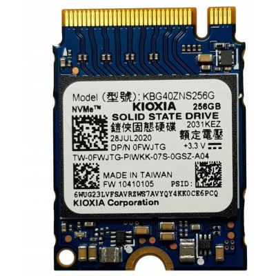 Накопичувач SSD  256GB Kioxia BG4 M.2 2230 PCIe 3.0 x4 3D NAND TLC (KBG40ZNS256G_OEM)