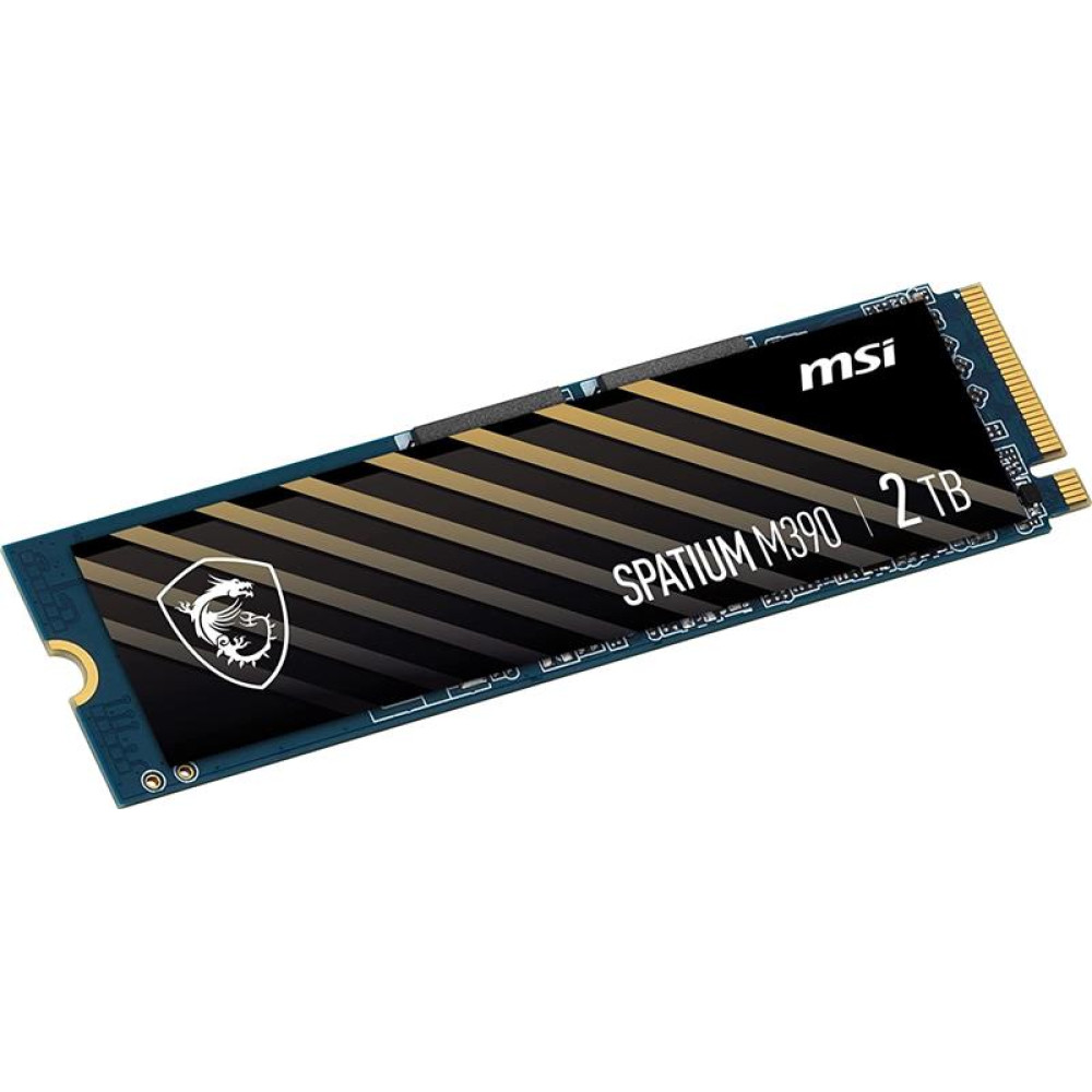 Накопитель SSD 2TB MSI Spatium M390 M.2 2280 PCIe 3.0 x4 NVMe 3D NAND TLC (S78-440Q350-P83)