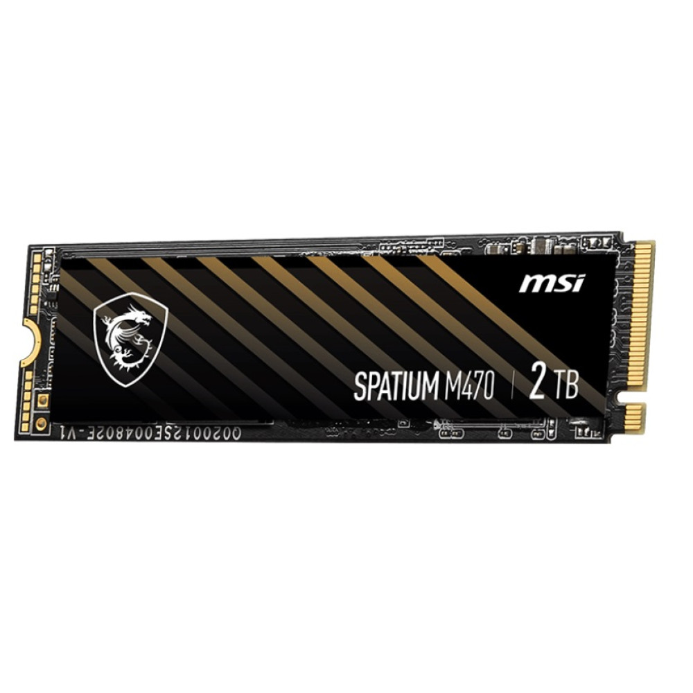 Накопитель SSD 2TB MSI Spatium M470 M.2 2280 PCIe 4.0 x4 NVMe 3D NAND TLC (S78-440Q470-P83)