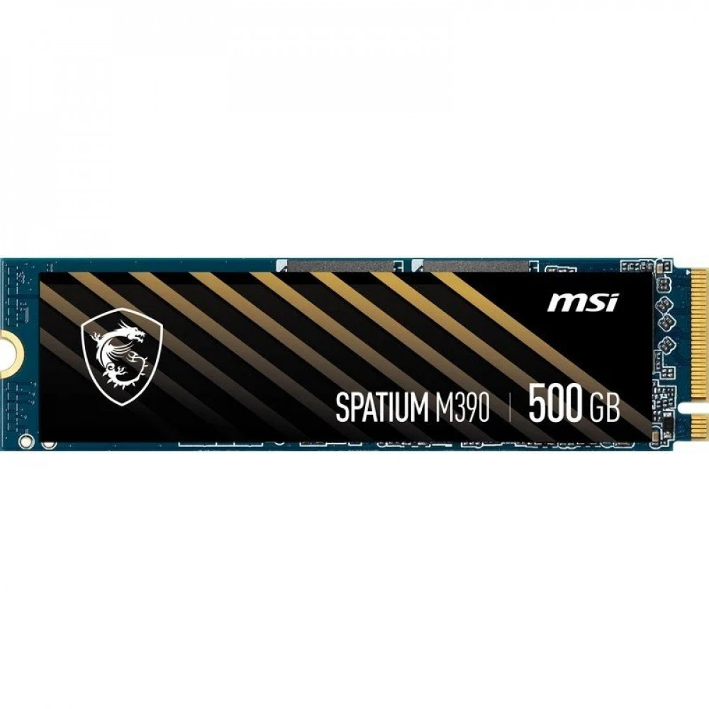 Накопитель SSD 500GB MSI Spatium M390 M.2 2280 PCIe 3.0 x4 NVMe 3D NAND TLC (S78-440K170-P83)