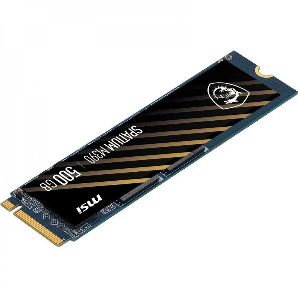 Накопитель SSD 500GB MSI Spatium M390 M.2 2280 PCIe 3.0 x4 NVMe 3D NAND TLC (S78-440K170-P83)