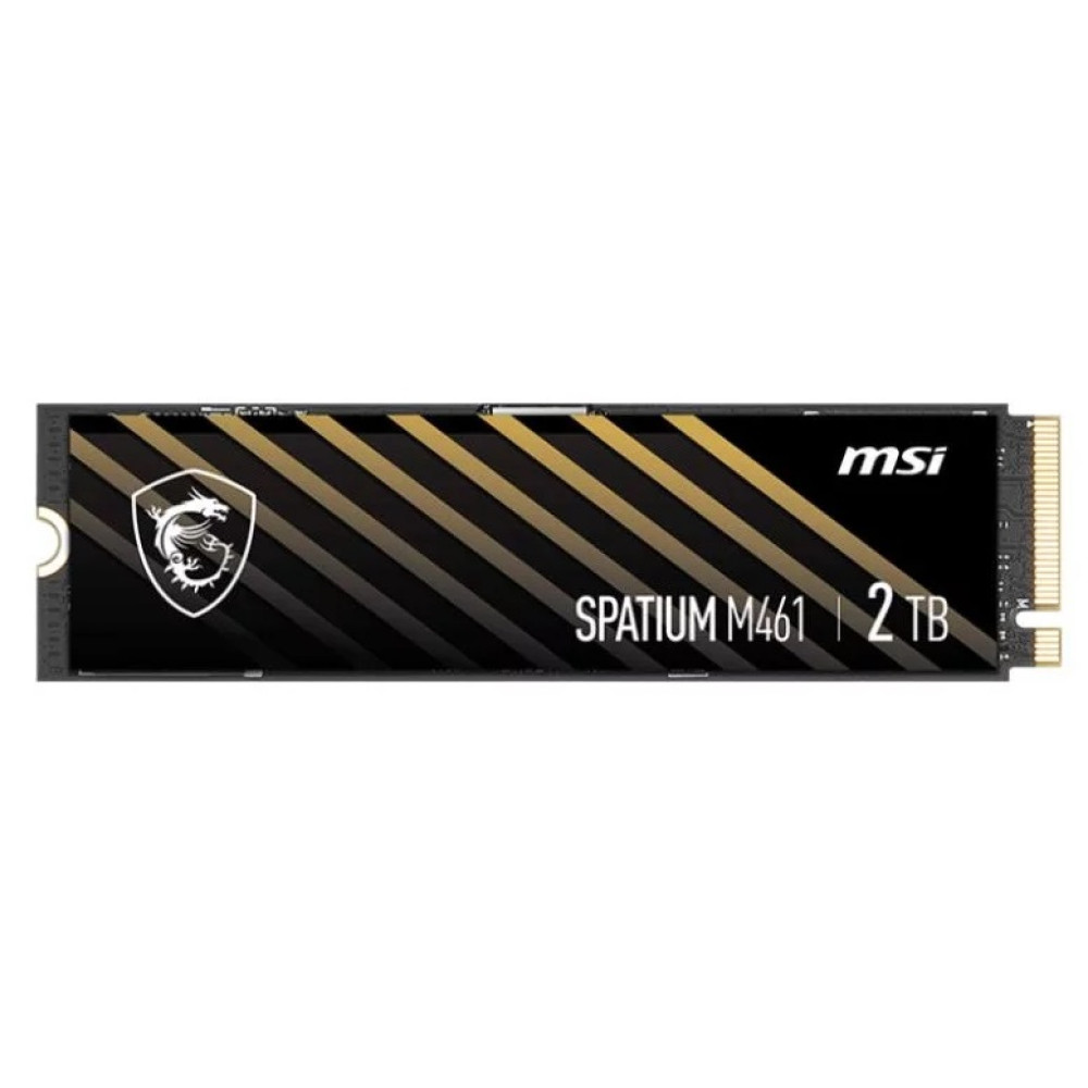 Накопитель SSD 2TB MSI Spatium M461 M.2 2280 PCIe 4.0 x4 NVMe 3D NAND TLC (S78-440Q550-P83)