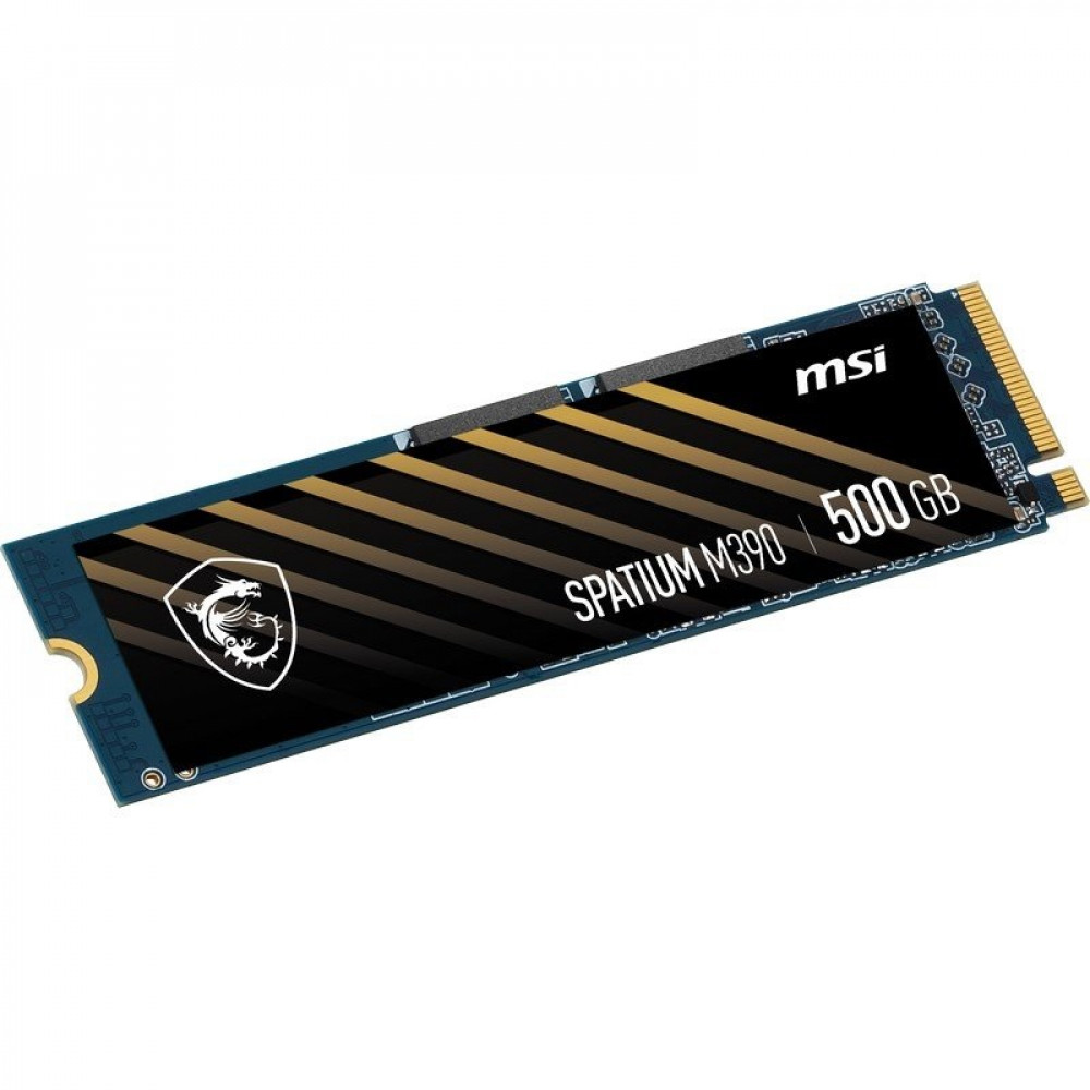 Накопитель SSD 500GB MSI Spatium M390 M.2 2280 PCIe 3.0 x4 NVMe 3D NAND TLC (S78-440K170-P83)