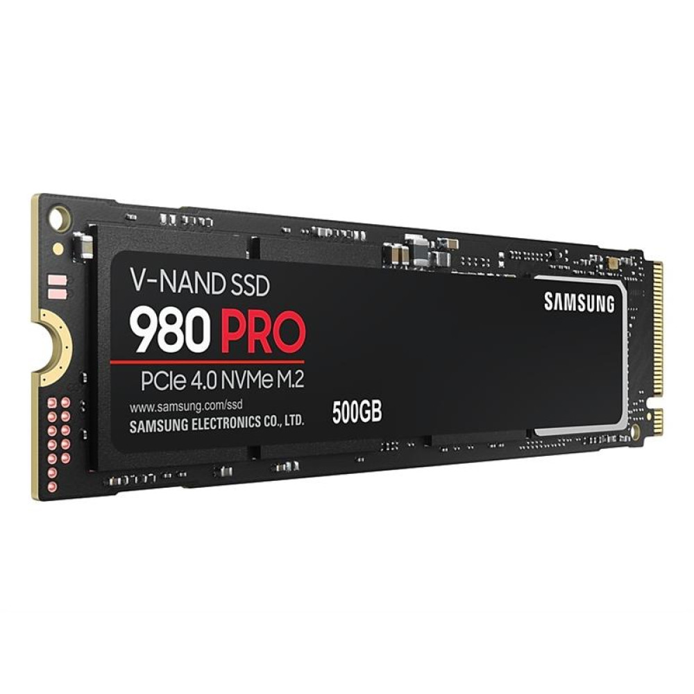 Накопитель SSD 500GB Samsung 980 PRO M.2 PCIe 4.0 x4 NVMe V-NAND MLC (MZ-V8P500BW)