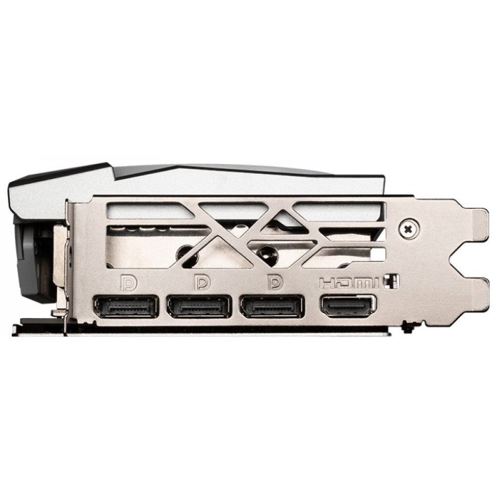 Видеокарта GF RTX 4070 Ti 12GB GDDR6X Gaming X Slim White MSI (GeForce RTX 4070 Ti GAMING X SLIM WHITE 12G)