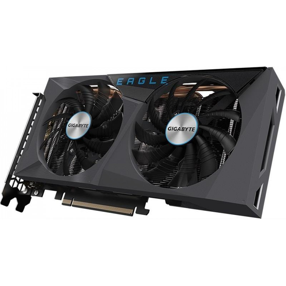 Видеокарта GF RTX 3060 12GB GDDR6 Eagle OC Gigabyte (GV-N3060EAGLE OC-12GD 2.0) (LHR)
