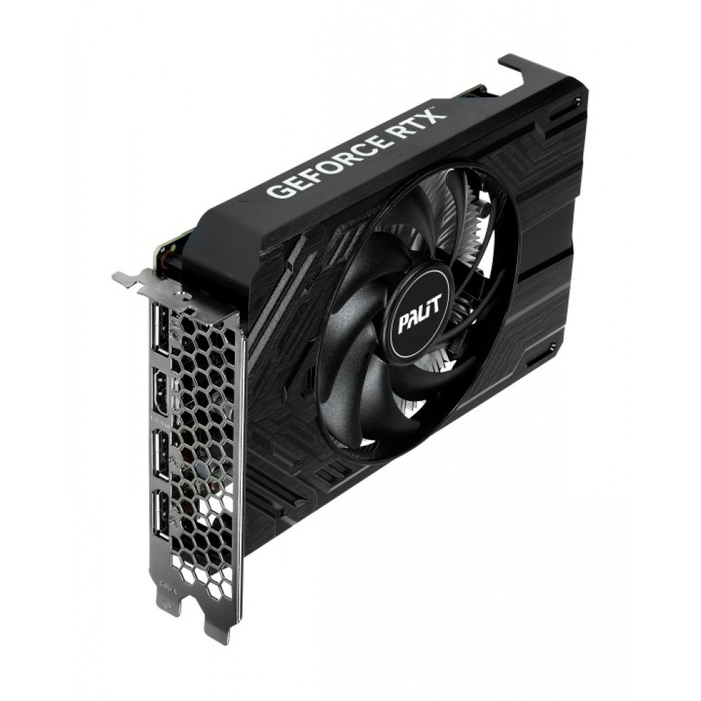 Відеокарта GF RTX 4060 8GB GDDR6 StormX Palit (NE64060019P1-1070F)