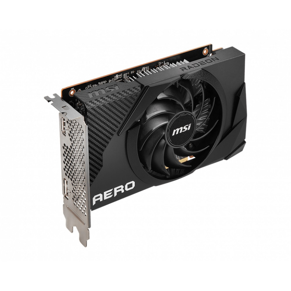 Видеокарта AMD Radeon RX 6400 4GB GDDR6 Aero ITX MSI (RX 6400 AERO ITX 4G)