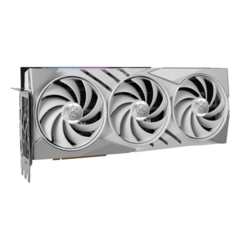 Відеокарта GF RTX 4080 16GB GDDR6X Gaming X Slim White MSI (GeForce RTX 4080 16GB GAMING X SLIM WHITE)