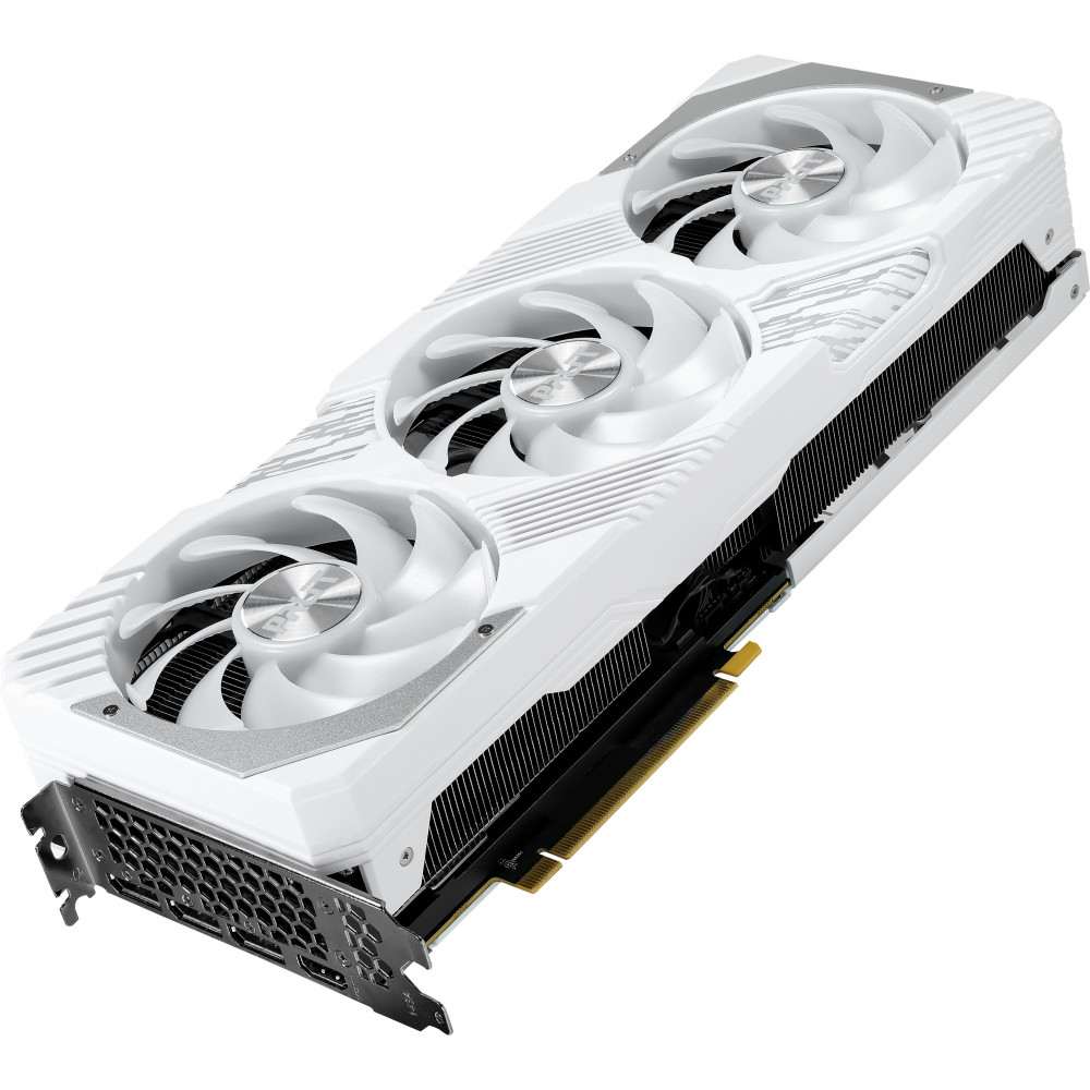 Видеокарта GF RTX 4070 Ti 12GB GDDR6X GamingPro OC White Palit (NED407TV19K9-1043W)