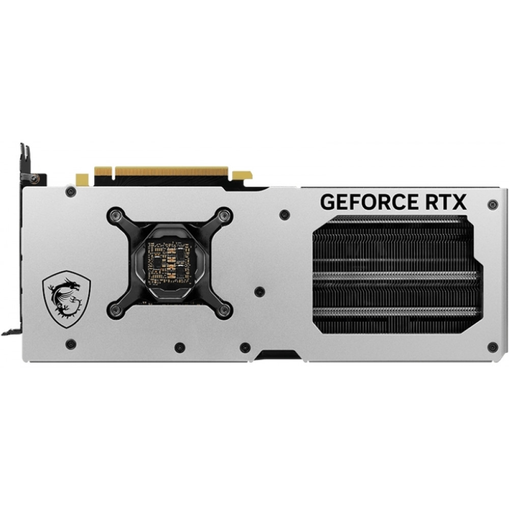 Видеокарта GF RTX 4070 Ti 12GB GDDR6X Gaming X Slim White MSI (GeForce RTX 4070 Ti GAMING X SLIM WHITE 12G)