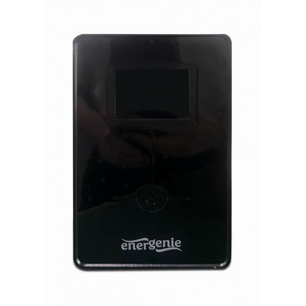 ДБЖ EnerGenie EG-UPS-032 850VA, Line Int., AVR, 2xIEC+1xSchuko, USB, LCD, RJ11