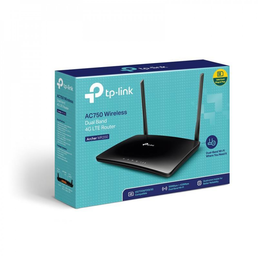 Маршрутизатор TP-Link Archer MR200
