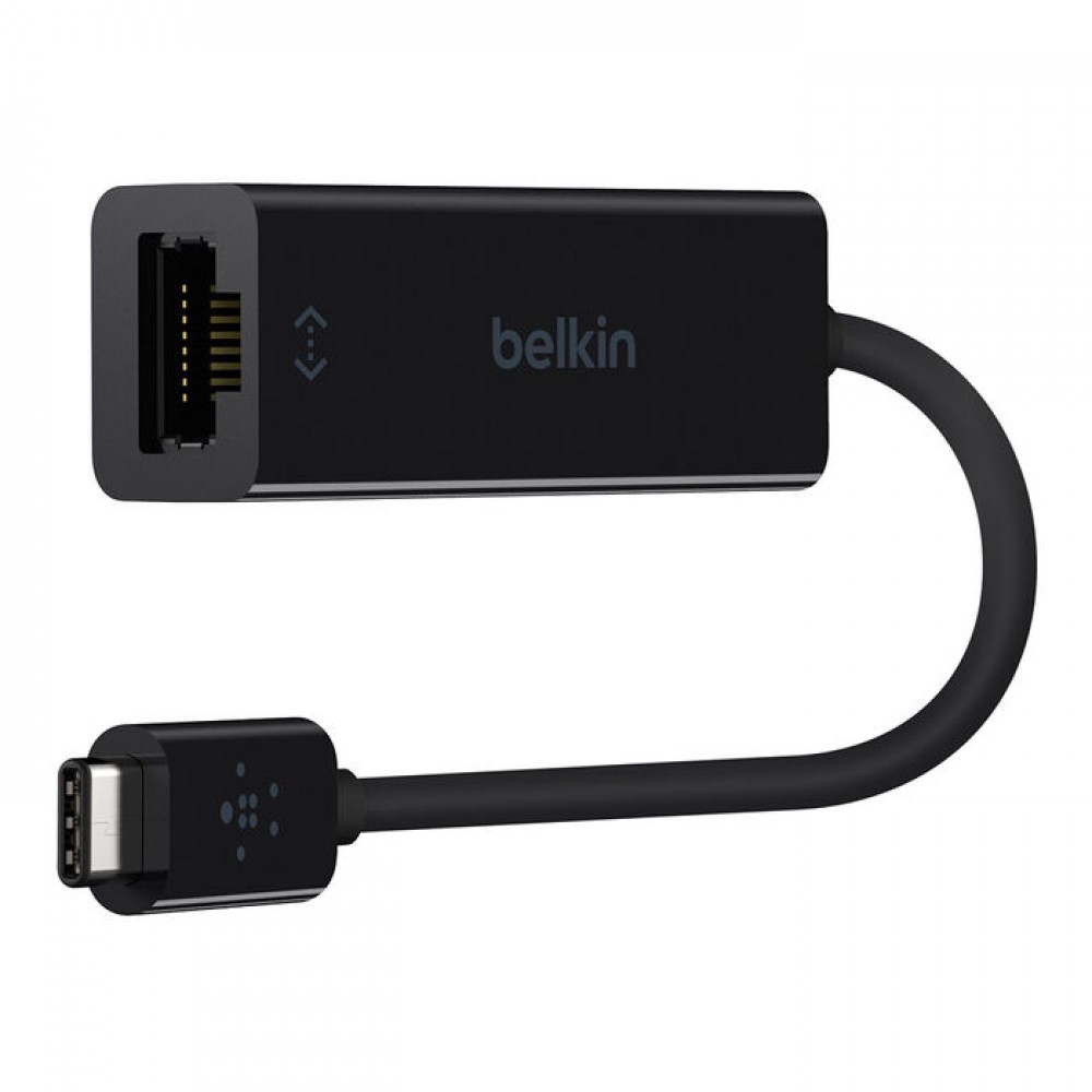 Сетевая карта USB-C-RJ-45 Gigabit Ethernet (F2CU040btBLK)