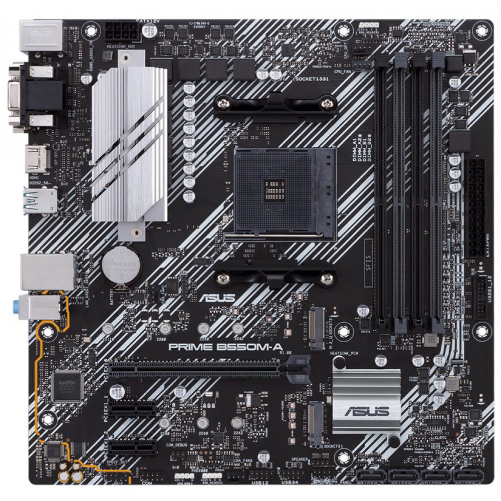 Материнская плата Asus Prime B550M-A Socket AM4