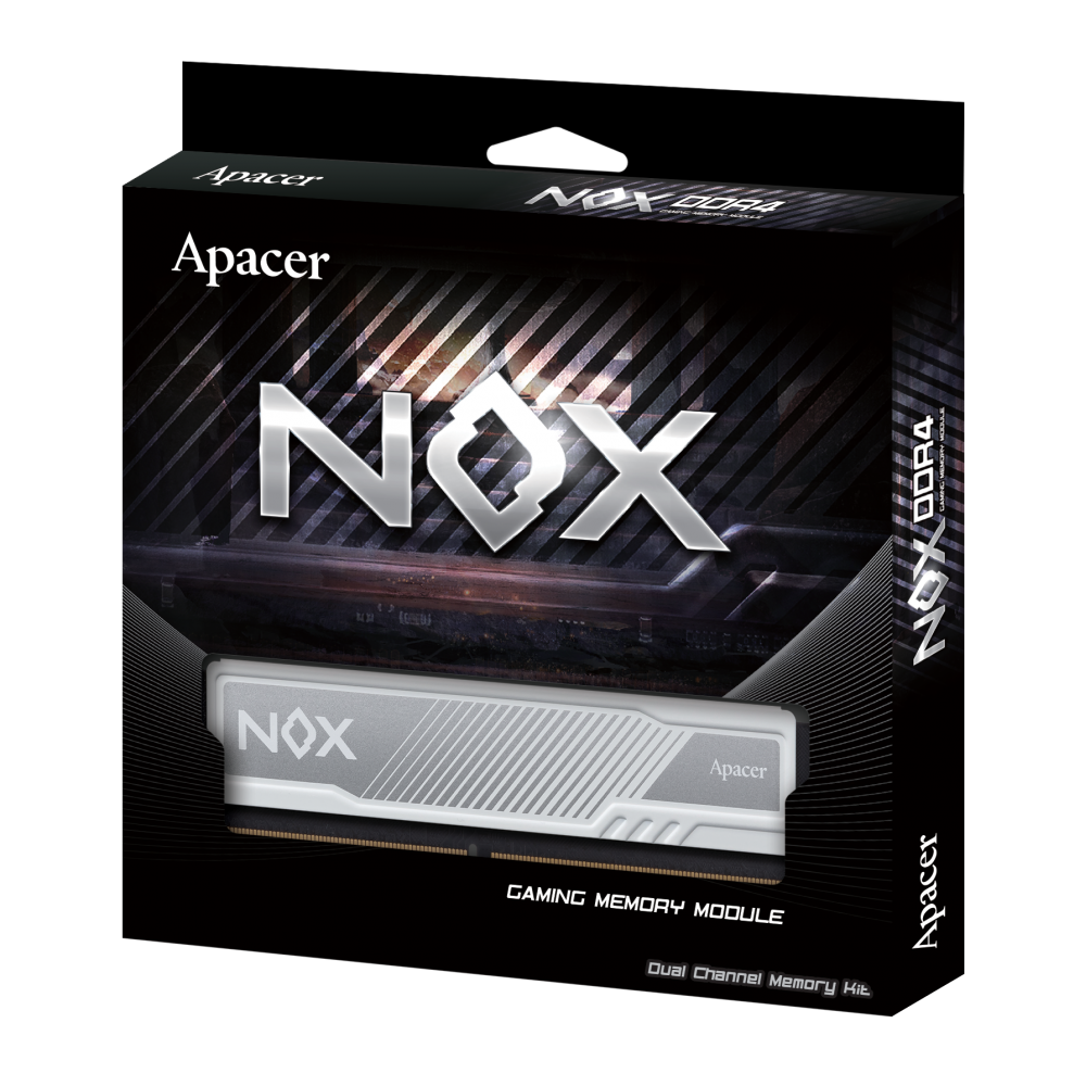 Модуль пам`ятi DDR4 2x16GB/3200 Apacer NOX White (AH4U32G32C28YMWAA-2)