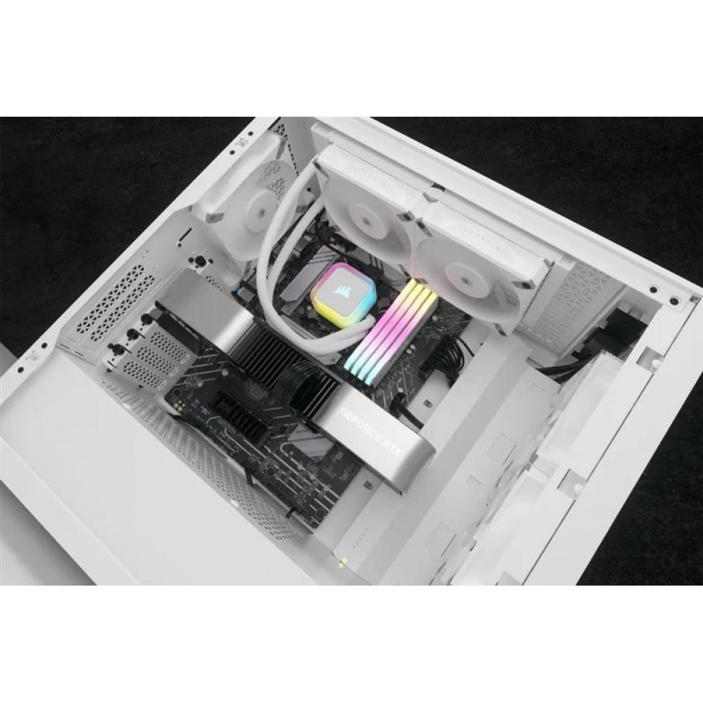 Система водяного охлаждения Corsair iCUE H100i RGB Elite Liquid CPU Cooler White (CW-9060078-WW)