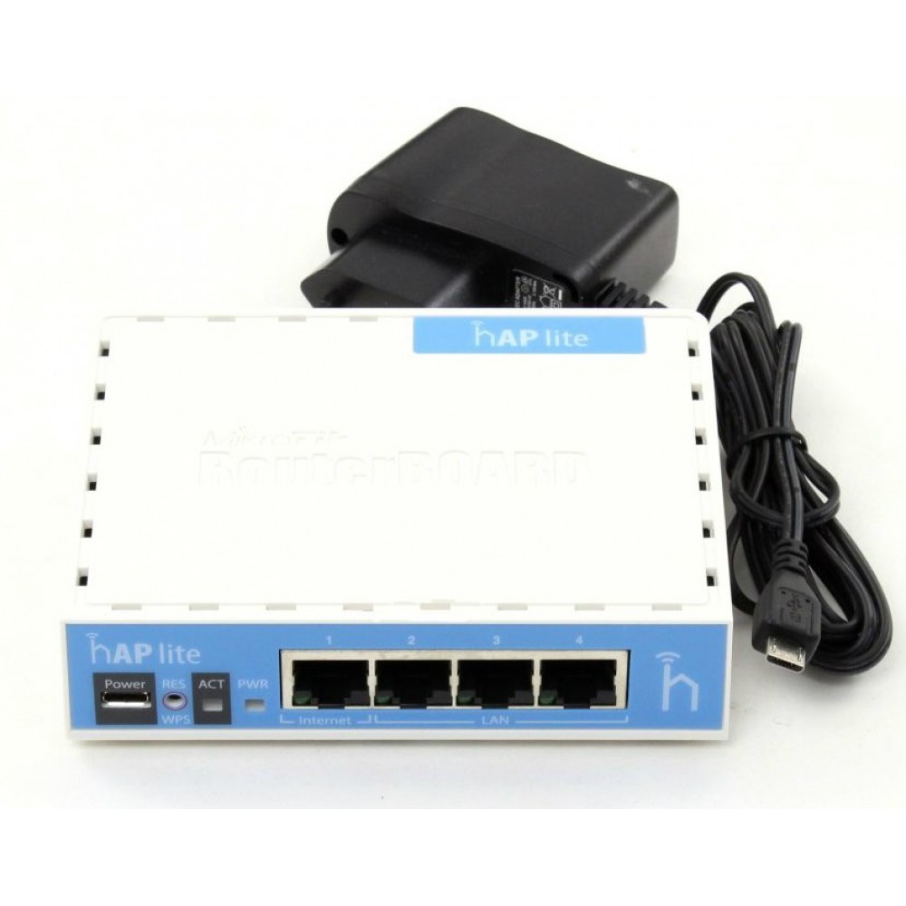 Роутер MikroTik hAP lite classic (RB941-2nD)