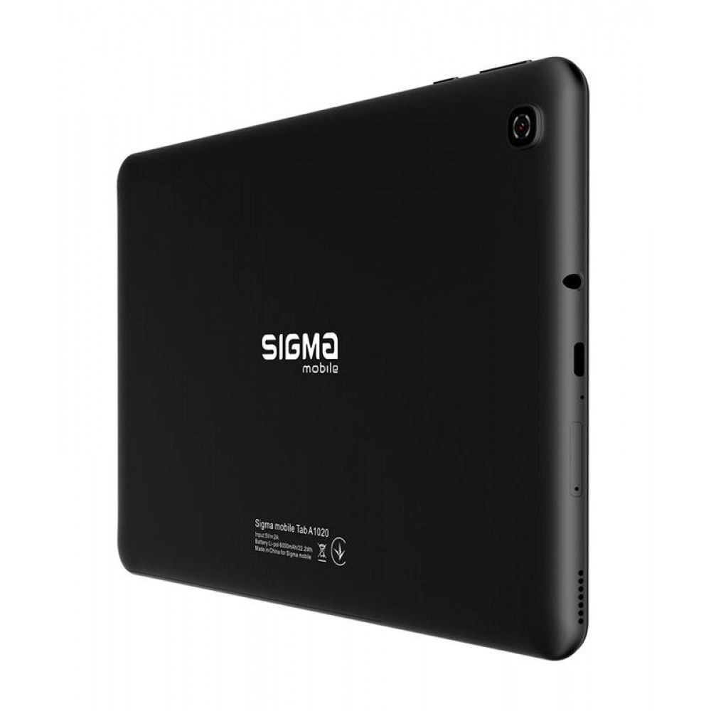 Планшет Sigma mobile Tab A1020 4G Dual Sim Black